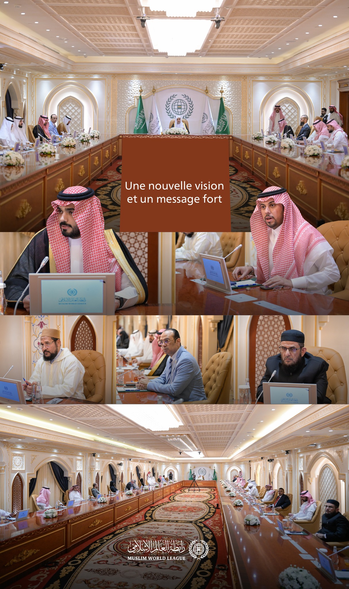 Le Secrétaire général, Président de l’Organisation des savants musulmans, cheikh MohammedAlissa, a inauguré, au siège de la Ligueislamiquemondiale à La Mecque, la stratégie de développement et de gestion de la Ligue islamique mondiale.