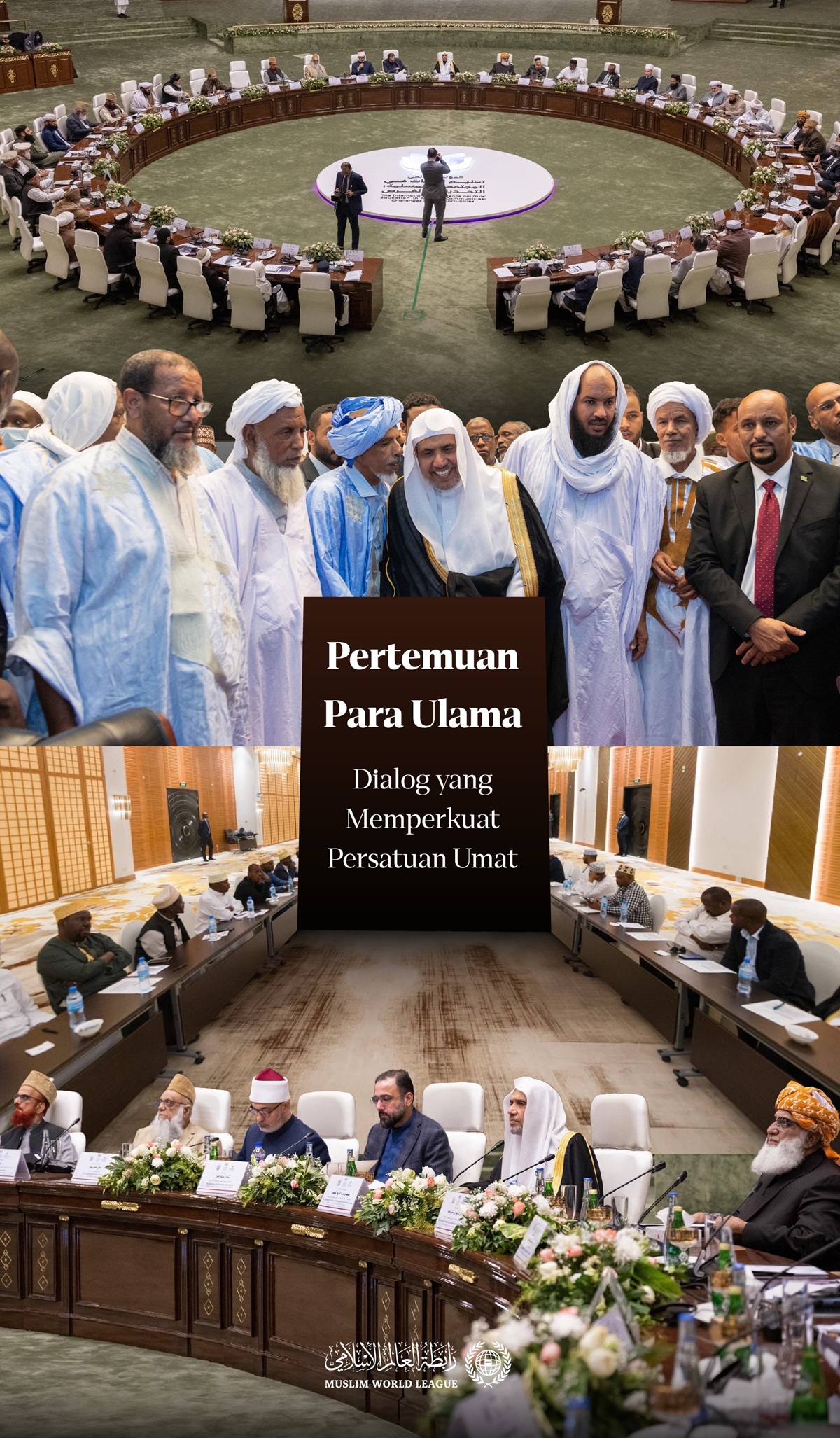 Berangkat dari misi Liga Muslim Dunia dalam memperkuat persatuan umat Islam, khususnya dalam isu-isu besar yang memerlukan kesatuan pandangan