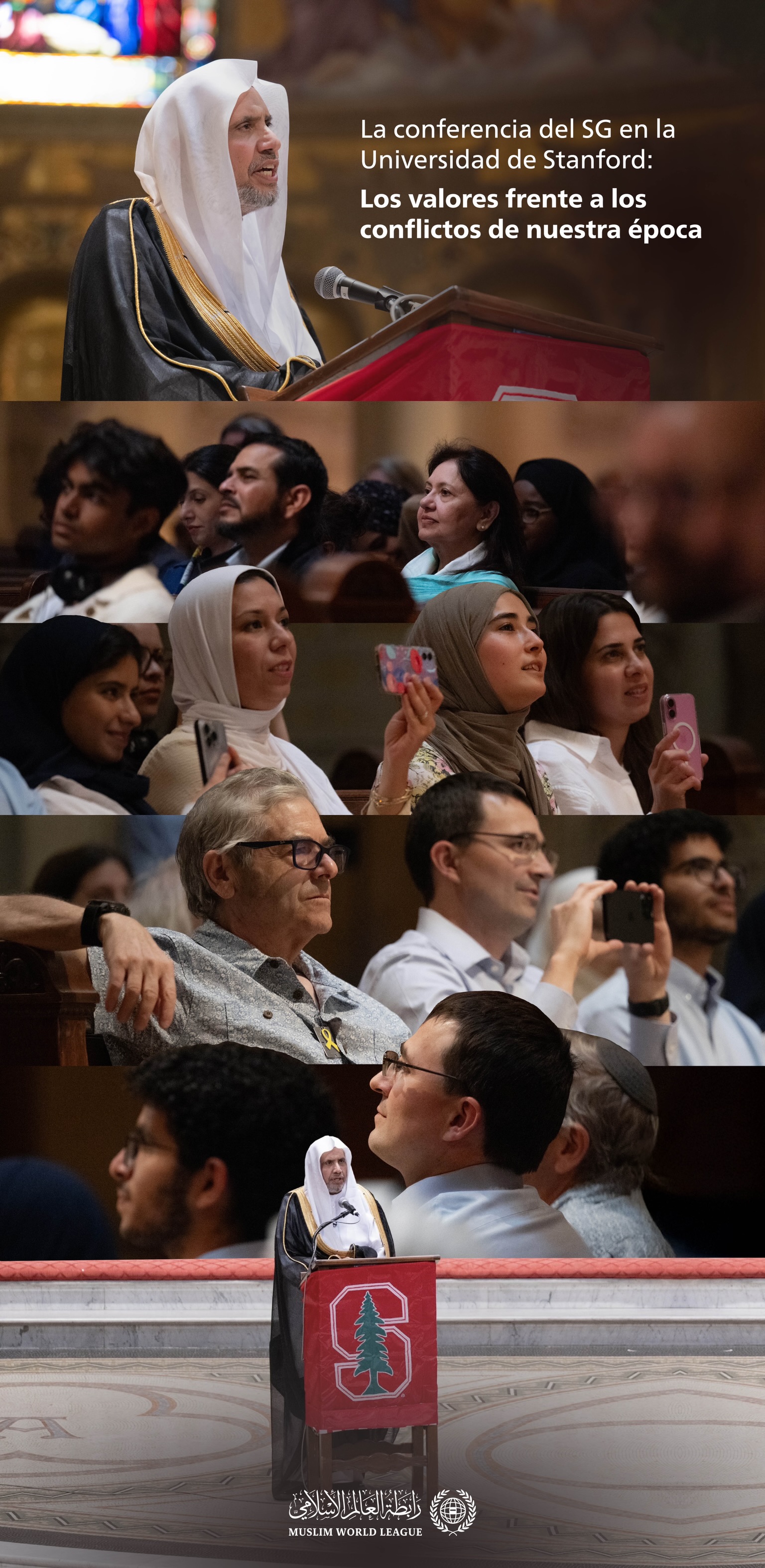 La Universidad estadounidense de Stanford ha recibido al Secretario general y Presidente de la Comisión de Ulemas, el sheij Mohammed Alissa.