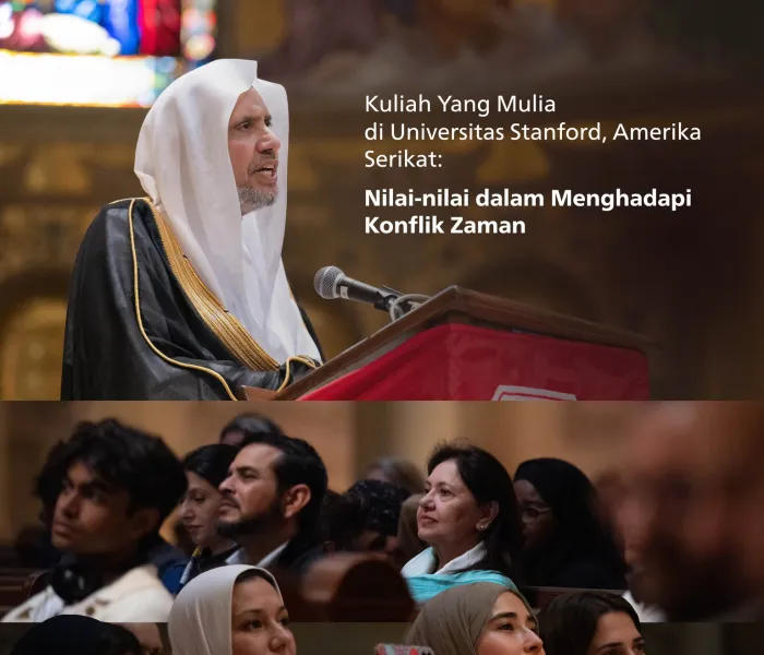Universitas Stanford, Amerika Serikat, telah mengundang Yang Mulia Sekretaris Jenderal LMD, Ketua Organisasi Ulama Muslim, Syekh Dr. Mohammed Alissa , untuk menyampaikan kuliah tentang "Nilai-nilai dalam Menghadapi Konflik Zaman"