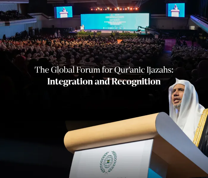 As part of the Forum, senior Qur’an reciters from ASEAN countries, who have been granted Ijazah with the continuous chain of transmission, were honored in recognition of their efforts in serving and teaching the Holy Qur’an. 