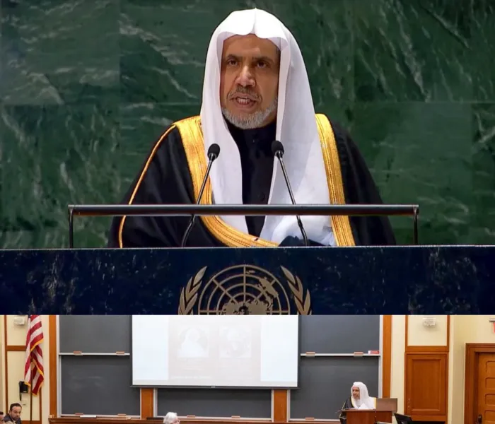 تُواصِلُ ⁧‫رابطة العالم الإسلامي‬⁩ حضورَها المُؤثِّرَ في أبرز المنصات البحثيّة والفكريّة وكبرى المحافل الدوليّة، بخطابٍ إسلاميٍّ رصينٍ يُجسِّدُ سماحةَ دينِنا الحنيف، ويُبرِز قِيَمه الداعيةَ إلى التعايُش والسَّلام، وبناء جُسور التفاهم بين الأُمَم والشعوب