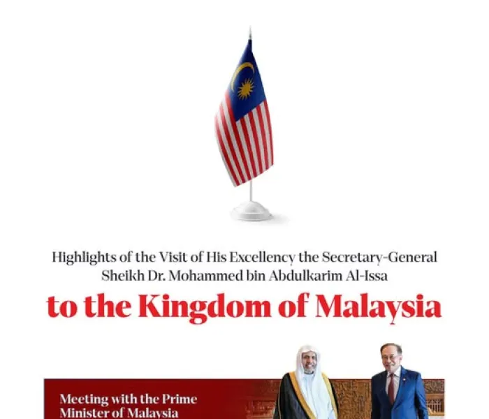Key highlights from the visit of His Excellency Sheikh Dr. Mohammed Al-Issa, Secretary-General of the Muslim World League (MWL) and Chairman of the Organization of Muslim Scholars, to the Kingdom of Malaysia
