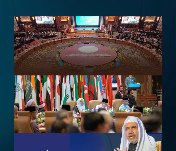 ‏لقاءاتٌ وحواراتٌ ومبادراتٌ وبرامجُ "فاعلةٌ" و"مُقاسةٌ" حولَ العالم، تُعزِّزُ من حضور ديننا الحنيف برسالته العالمية، وعقيدته التوحيدية، وتشريعاته الحكيمة، حيث يقول الله تعالى: "وما أرسلناك إلا رحمةً للعالمين"