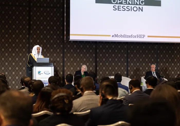 Dengan tujuan menyoroti penderitaan pasien “virus hepatitis”, dan menarik perhatian internasional untuk menghadapi epidemi ini: