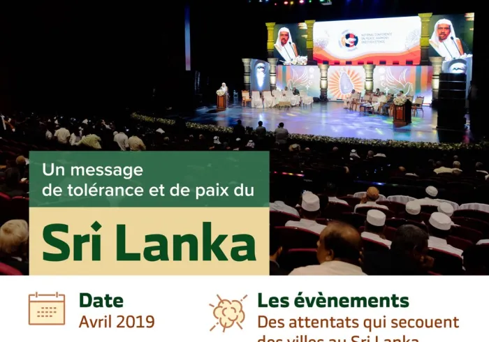 La Ligue Islamique Mondiale avec un message de paix et d’harmonie au Sri Lanka 
