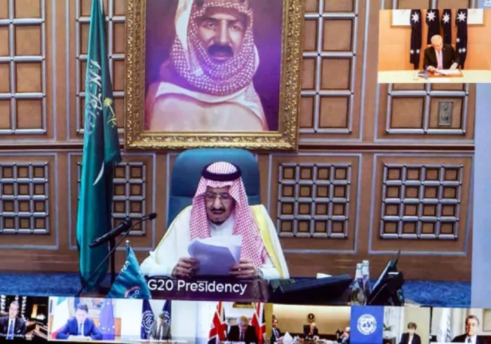 « Il est de notre responsabilité de tendre la main aux pays vulnérables pour qu’ils surmontent cette crise et ses répercussions. » a déclaré le Roi Salmane lors de son discours d’ouverture à la tête du G20. Covid19