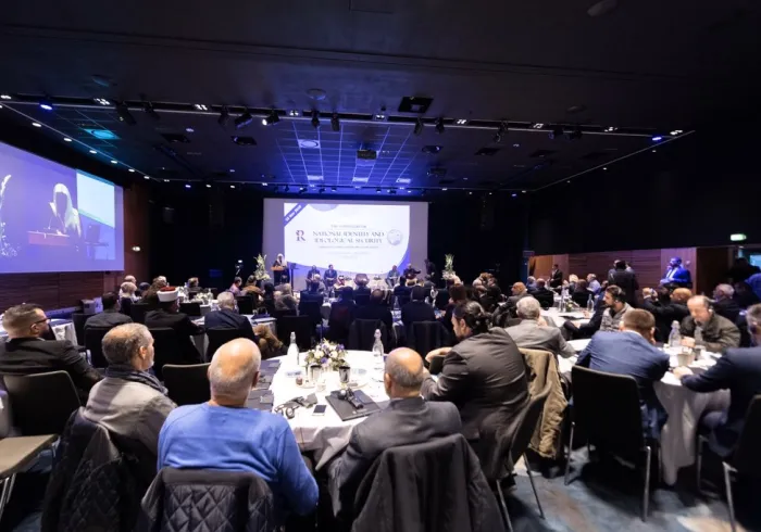 عزت مآب شیخ ڈاکٹر محمد العیسی ، كوپنہیگن سمپوزیم سے خطاب کرتے ہوئے: