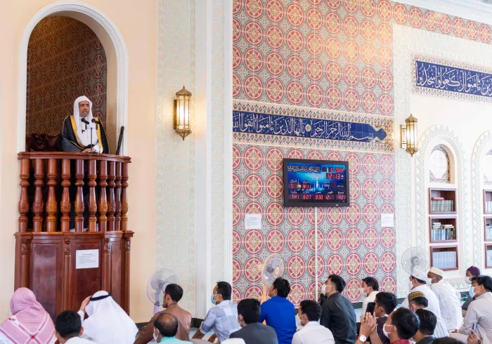 الشيخ د. محمد العيسى‬⁩ يخطب هذا اليوم في الجامع الكبير بالعاصمة “بنوم بنه”