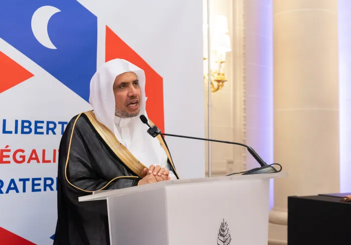 ڈاکٹر محمد العیسی نے کہا کہ  اسلام میں امن ہر مسلمان کی زندگی کا اہم محور ہے۔