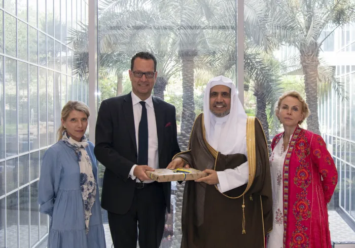 زار فرع الرابطة بالرياض مسؤولون سويديون عن “حوار الأديان ومكافحة الإرهاب”، ومسؤولون ألمان عن “ملف أفغانستان”، بحضور سعادة سفيري السويد وألمانيا لدى المملكة