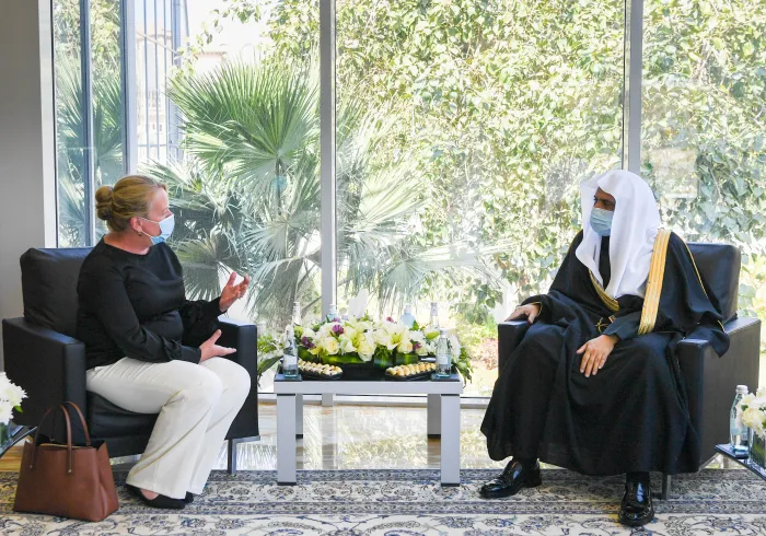 Mohammad Alissa a reçu à son bureau de Ryad l’Ambassadrice des Pays-Bas auprès du Royaume  Janet Alberda pour traiter de sujets d’intérêt commun.