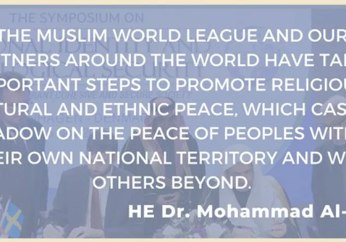 MWL works hand in hand with partners around the world to promote religious, cultural and ethnic peace
