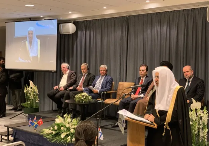 In his keynote speech at the Symposium on the Unifying Human Brotherhood