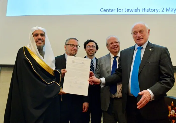 Earlier this year, HE Dr. Mohammad Alissa signed an agreement with Conf Of Presidents and American Sephard