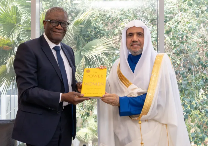 Dr. Al-Issa Meets Nobel Peace Prize Laureate, Dr Denis Mukwege