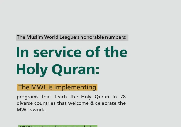 Muslim World League's Honorable Numbers