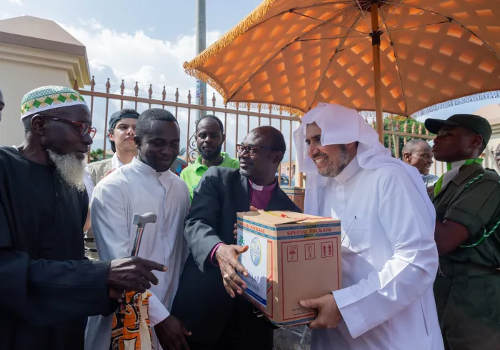 MWL provides food aid to vulnerable communities across the world as part of its broader humanitarian mission