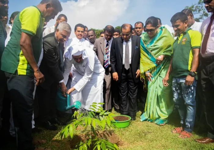 Nous devons tous être des gardiens de l’environnement et promouvoir la durabilité pour construire un monde meilleur. L'été 2019, Mohammad Alissa a participé à une plantation d'arbres au SriLanka.