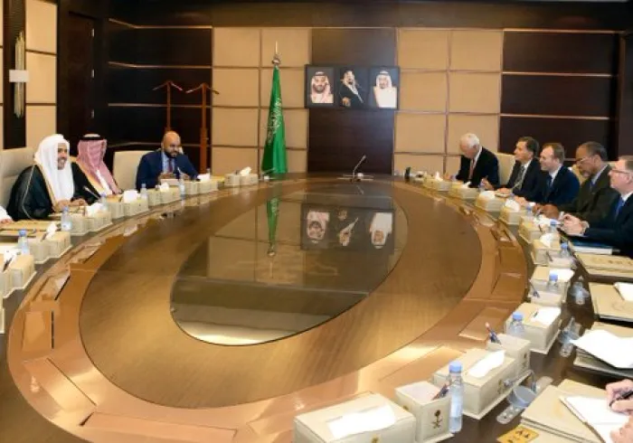 The meeting resulted in an agreement to work together to protect places of worship around the world