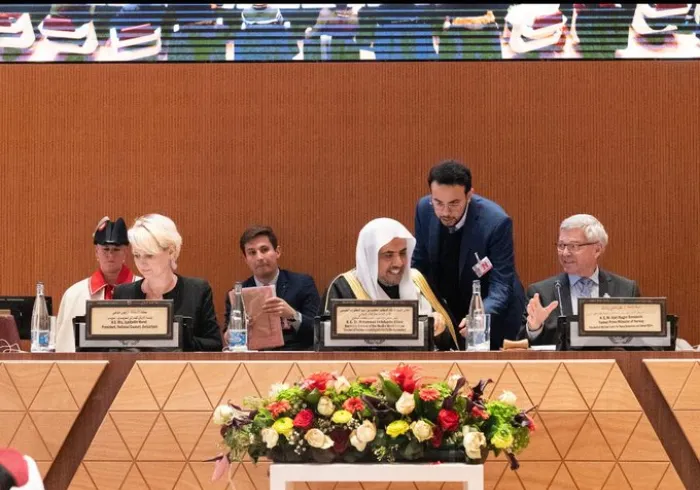 At the Muslim World League conference UNG eneva