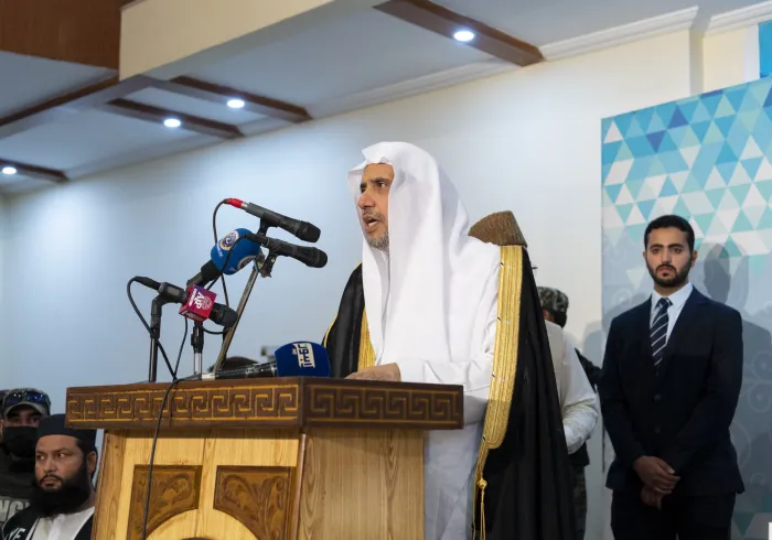 Le SG a prononcé le sermon du vendredi à la mosquée Badshahi de Lahore connue pour son architecture et sa grande superficie