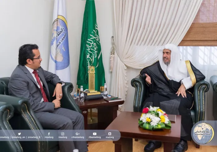 ‏معالي الأمين العام يستقبل اليوم معالي نائب الوزير بمجلس الوزراء بماليزيا السيناتور الدكتور أشرف وجدي والوفد المرافق لمعاليه 