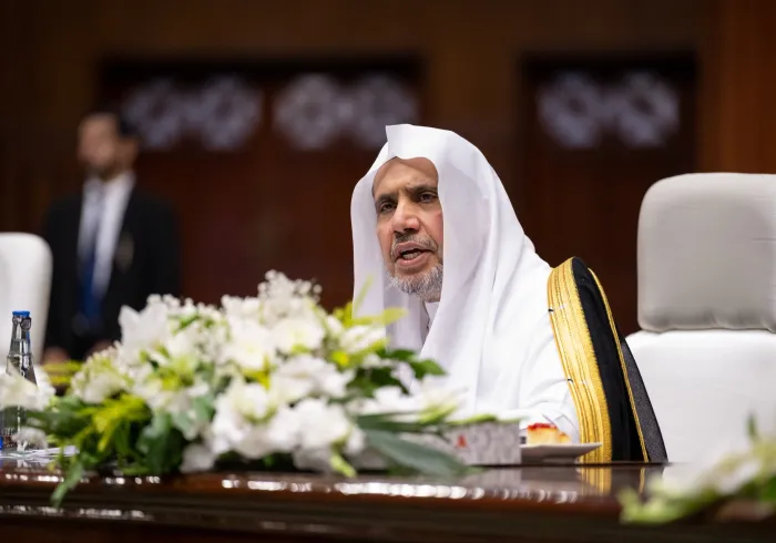 افتتح معالي الأمين العام لرابطة العالم الإسلامي، رئيس هيئة علماء المسلمين، فضيلة الشيخ د.⁧‫محمد العيسى‬⁩‬⁩ الملتقى الثاني لعُلماء باكستان، بعنوان: "تنسيق المواقف ووحدة الكلمة"