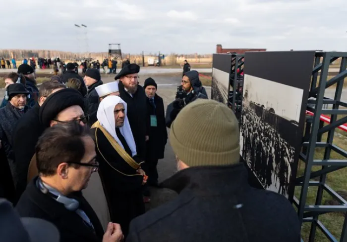 HE Dr. Mohammad Alissa lead the most senior Islamic leadership delegation to ever visit Auschwitz Museum for its 75th anniversary of the camp's liberation, continuing his mission to combat Holocaust denial in the Islamic world