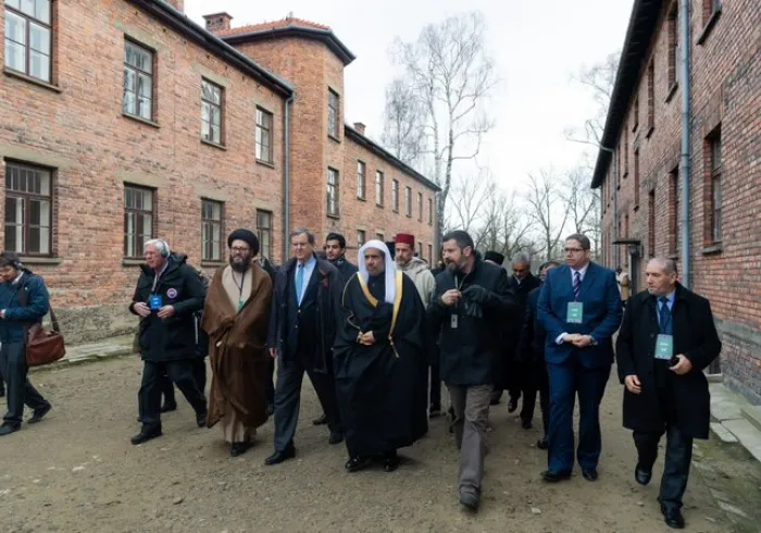  HE Dr. Mohammad Alissa made history by leading the largest delegation of Muslim officials to Auschwitz
