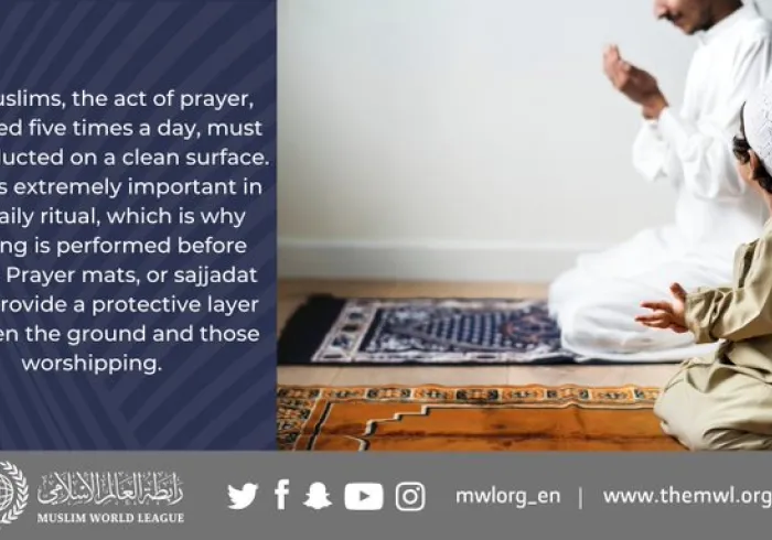Rugs and carpets serve an important function for Muslims during prayer as Islamic tradition requires