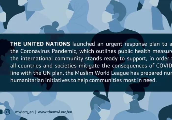 In response to the UN plan to address the coronavirus pandemic