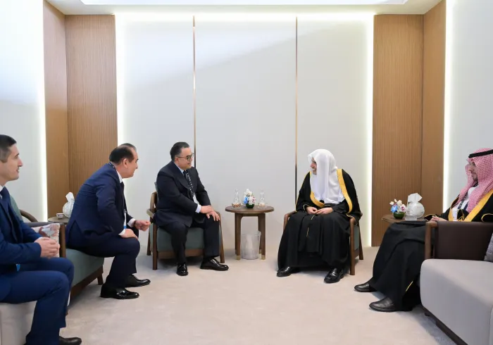 اقاي دكتر شیخ محمد العیسی، با جناب رئیس مرکز تمدن اسلامی در هیئت دولت جمهوری ازبکستان، دکتر فردوس فریدونوویچ عبدخالقوف دیدار کرد