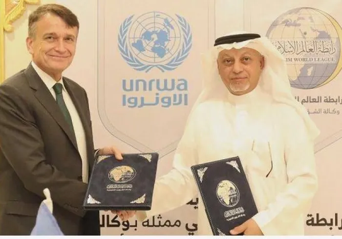 The MWL donation will enable UNRWA to upgrade its training equipment & safety devices for trainees & instructors & cover staff salaries for a year