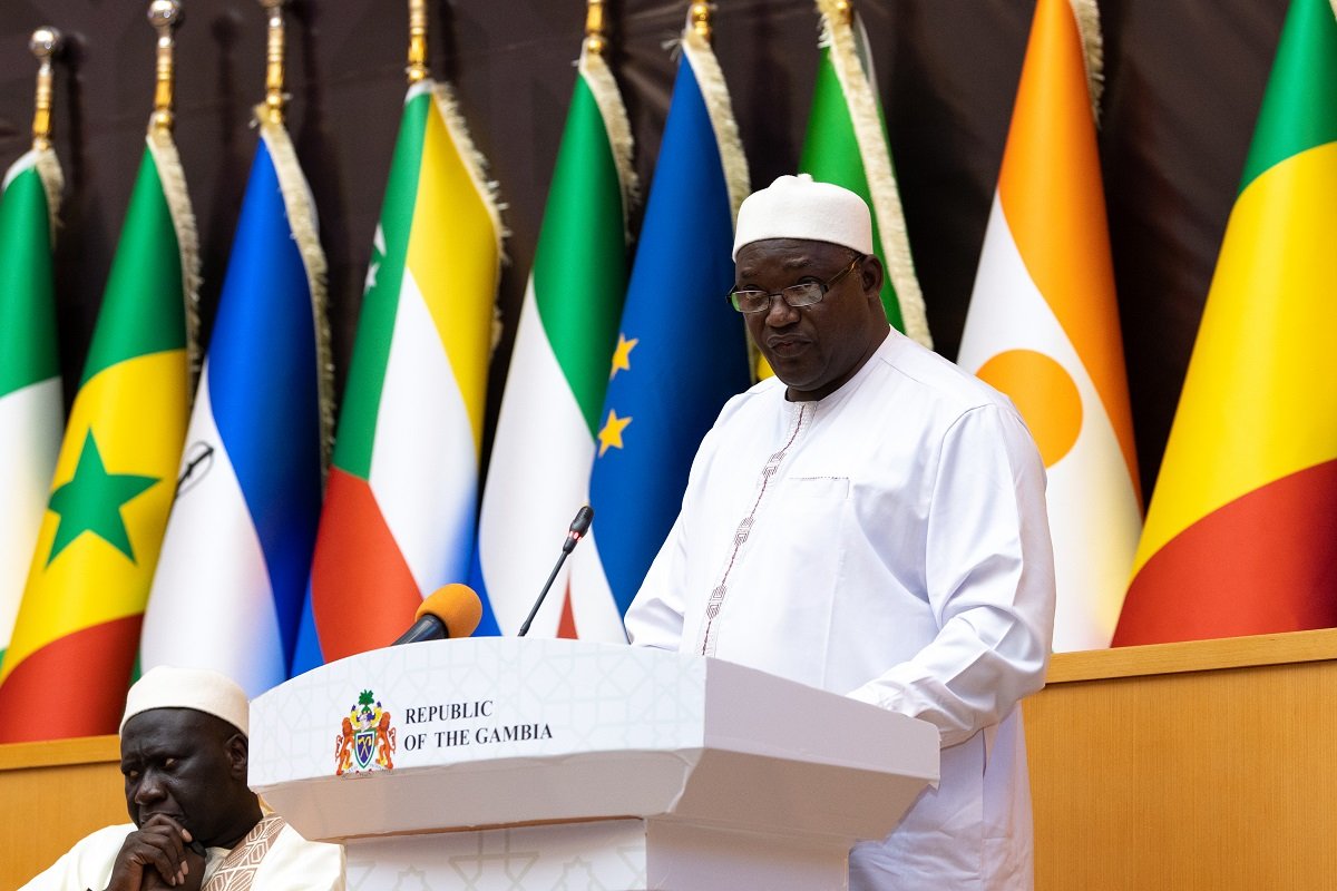 With the participation of the Gambian President:  Sheikh Dr. Al-Issa launches the Conference of Muslim Scholars in Africa