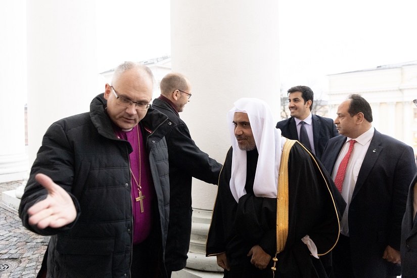 عزت مآب شیخ ڈاکٹر محمد العیسی کی ہلسنکی میں (کیتھولک، آرتھوڈکس اور لوتھرن)مذہبی رہنماؤں سے ملاقات۔ملاقاتوں میں مشترکہ اہداف کے دائرۂ کار میں تعاون بڑھانے پر تبادلۂ خیال کیا گیا