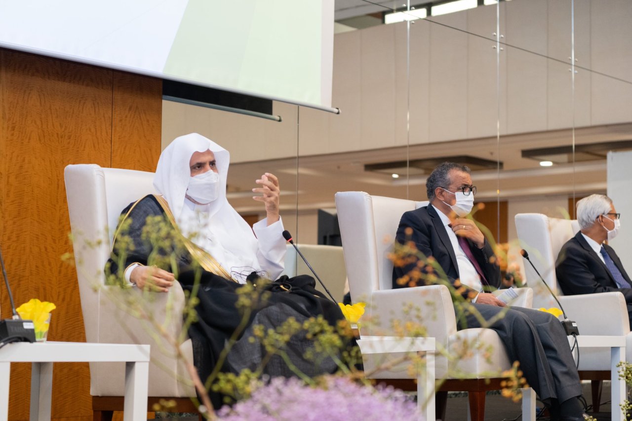 عزت مآب شیخ ڈاکٹر محمد العیسی جنیوا میں COVID19 کے خلاف عالمی یکجہتی کانفرنس کے اہم مقرر رہے