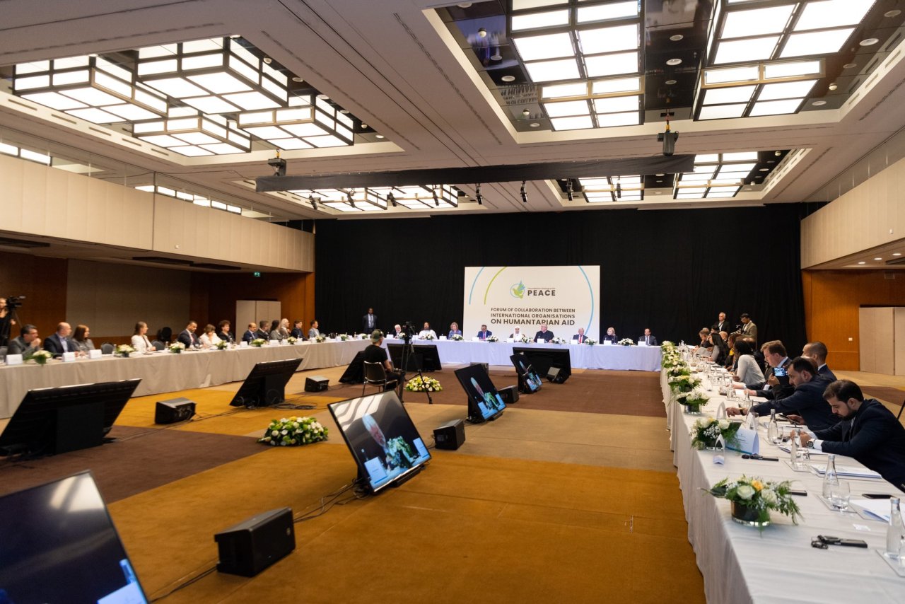 حلّ معالي الأمين العام الشيخ د. محمد العيسى‬⁩ ضيفَ شرفٍ على ملتقى "التعاون بين المنظمات الدولية في المجالات الإنسانية"، في جنيف