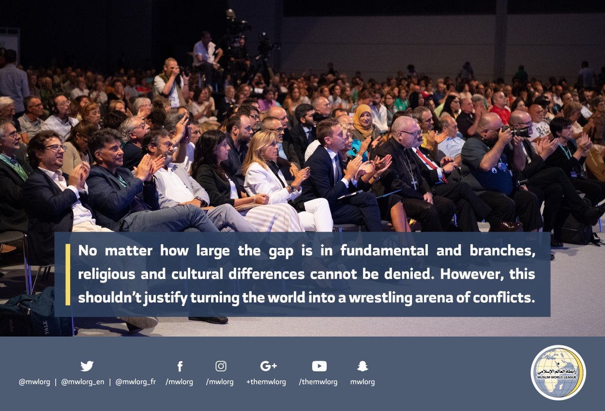 Dr. Alissa speaking about the Muslim World thru recommendation by the organizers of the largest world gathering in Rimini Italy