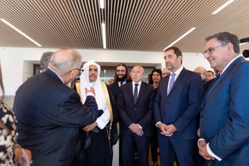 HE Dr. Mohammad Alissa participated in the inauguration of the French Institute for Islamic Civilization in Lyon, the largest organization of its kind in France