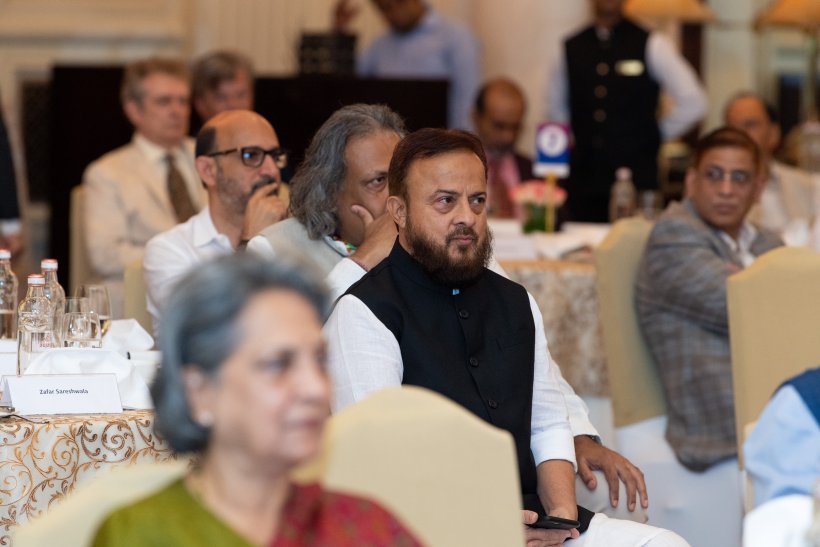 مؤسسة الهند تستضيف معالي الأمين العام، رئيس هيئة علماء المسلمين، فضيلة الشيخ د. ⁧‫محمد العيسى