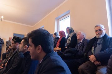 In Warsaw on Friday, HE Dr. Mohammad Alissa gave remarks to the Muslim and Jewish interfaith delegation at the Tatarska St