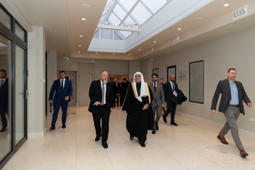 Sekjen LMD, Syekh Dr.Mhmd Alissa bertemu dengan Kepala Rabi Inggris, Tn. Ephraim Mirvis