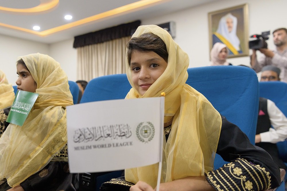 Cheikh Alissa inaugure la campagne d’aide. de la LIM à Islamabad pour le secours du peuple pakistanais