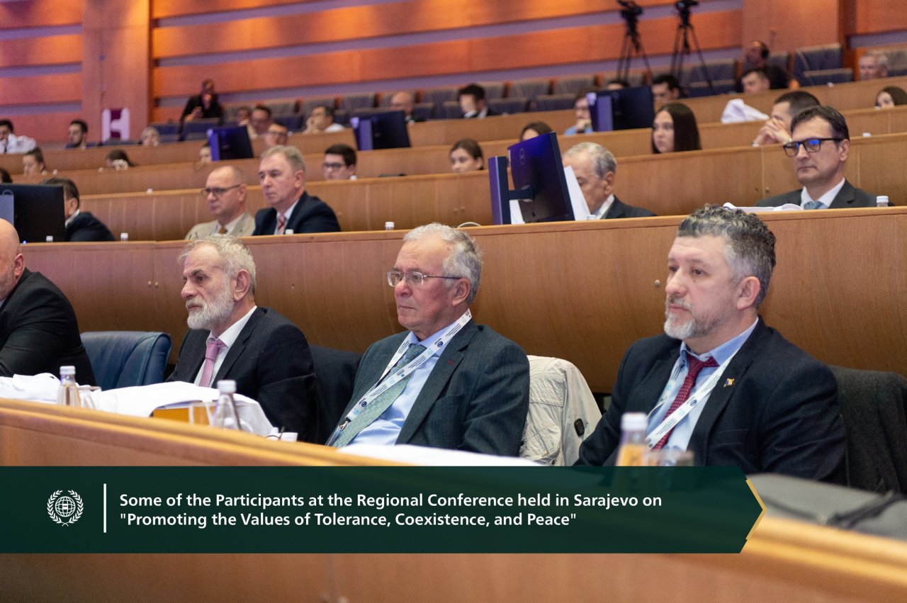 Balkans: His Excellency Sheikh Dr. Mohammed Al-Issa joined the Bosnian president in opening the regional conference