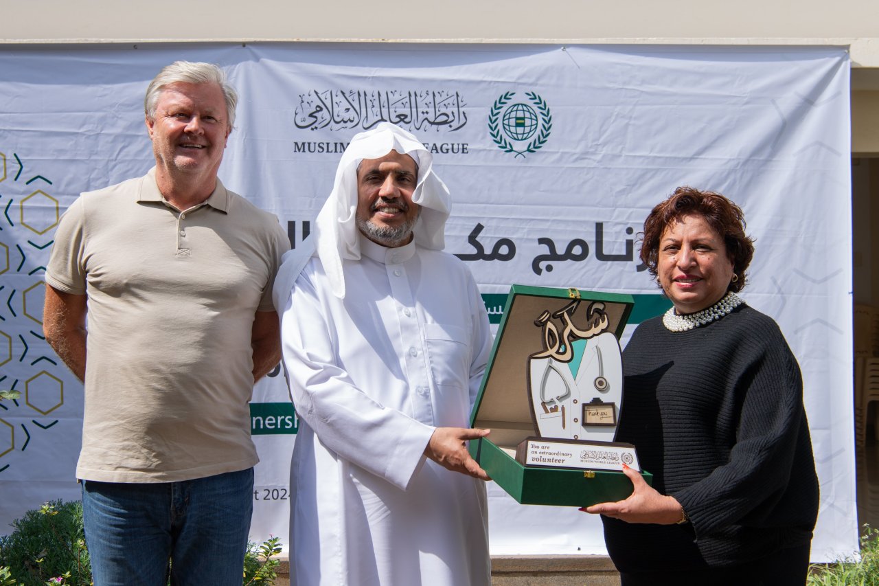 ‏خطوةٌ جديدةٌ مهمّةٌ في مشروع الرابطة لمكافحة العمى في أفريقيا، تنطلق من العاصمة "نيروبي" بحضور معالي الأمين العام، الشيخ د.⁧‫محمد العيسى