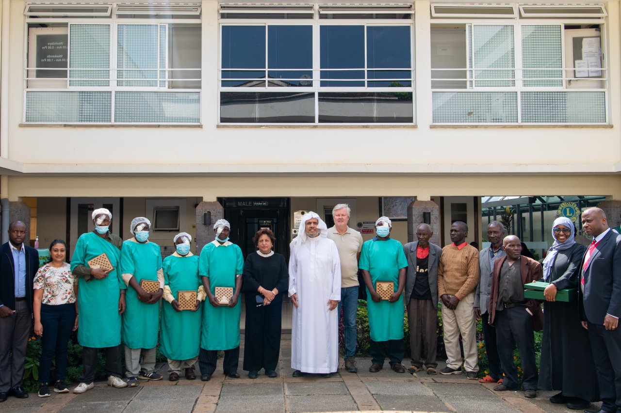 ‏خطوةٌ جديدةٌ مهمّةٌ في مشروع الرابطة لمكافحة العمى في أفريقيا، تنطلق من العاصمة "نيروبي" بحضور معالي الأمين العام، الشيخ د.⁧‫محمد العيسى