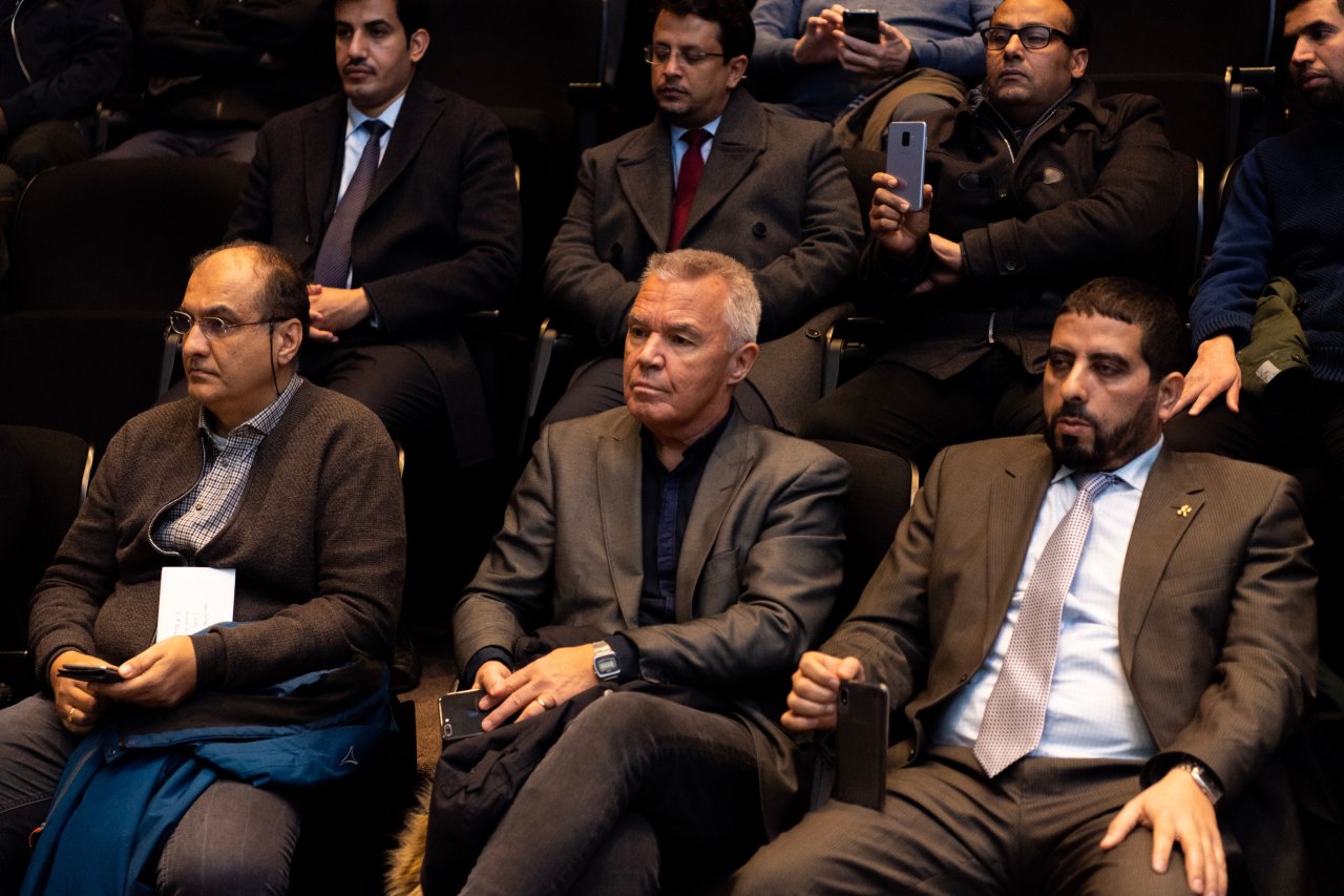 HE Dr. Mohammad Alissa gave a guest lecture for students &amp; experts at Iceland's largest university uni_iceland