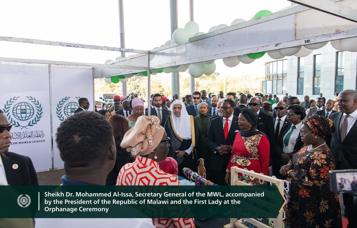 In tribute to the sponsorship of 6,000 orphans by the Muslim World League, the organization inaugurated its orphan programs in the Republic of Malawi.