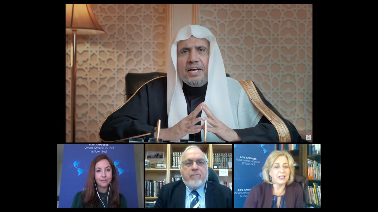 شورای امورجهانی وشورای شهر لوس انجلس،جناب آقای شیخ د.محمد العیسی 